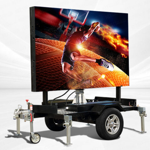4㎡ LED trailer for advertising promotion