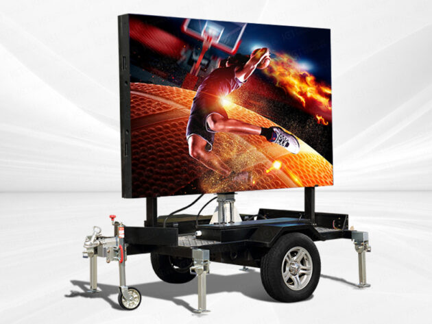 4㎡ LED trailer for advertising promotion