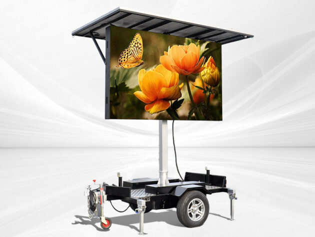4㎡ solar energy LED mobile trailer - Image 2